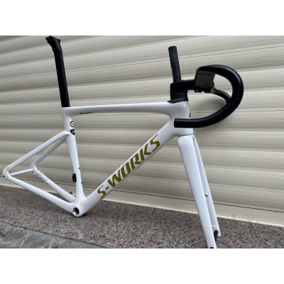 White discount mtb frame